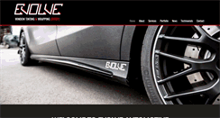 Desktop Screenshot of evolve-automotive.com